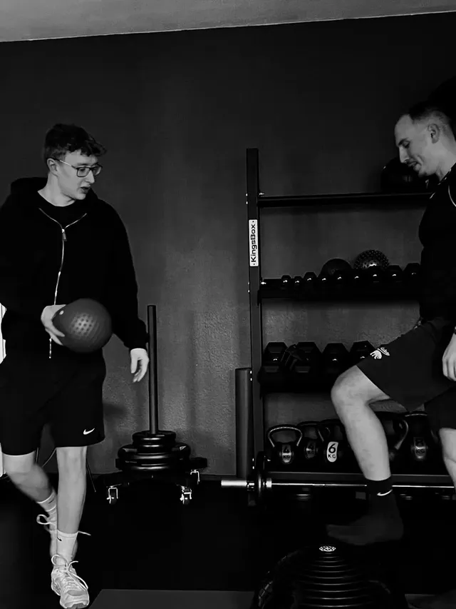 Training mit Medizinball